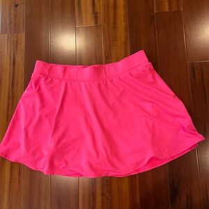 Vintage Ralph Lauren Pink Skort Athletic Skirt Shorts Tennis Sport Size Medium